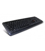 C-TECH klávesnice KB-102 USB, slim, black, CZ/SK