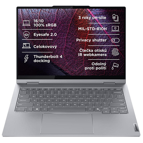 LENOVO NTB ThinkBook 14 2-in-1 G6 - Ultra7 355,14" WUXGA Touch,32GB,512SSD,FHD+IRcam,W11P,3R carry-in