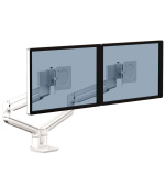 Držák monitoru Fellowes TALLO 2 ramena vedle sebe bílý