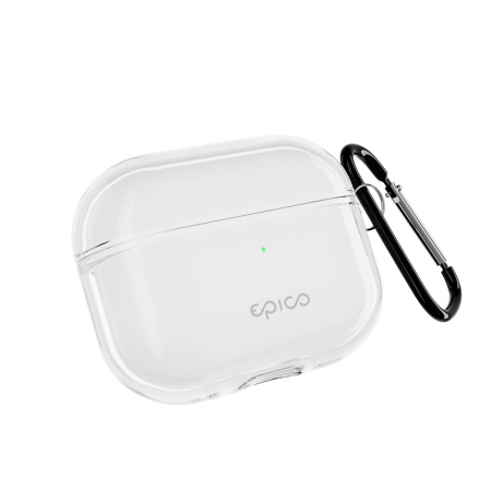 Epico transparent pouzdro s karabinou AirPods Pro 3