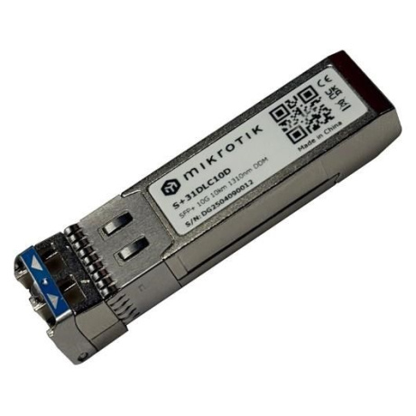 MikroTik SFP+ (miniGBIC) modul S+31DLC10D, SM, 10km, 10G