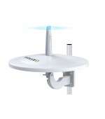EVOLVEO Jade 3, aktivní venkovní anténa FM/DAB+/DVB-T2, filtr LTE,4G,5G