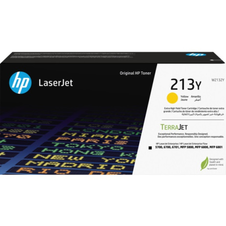 HP W2132Y, yellow toner. kazeta HP LaserJet 213Y