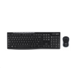Logitech sada Wireless Combo MK270, bezdrátová klávesnice + myš, 2.4GHz, EER, HU