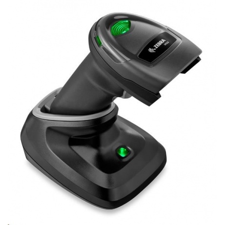 POŠKOZENÝ OBAL - Zebra čtečka DS2278-SR USB KIT 2D black, USB (HID) kabel, (prezentační stojánek) - 10m dosah
