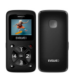 EVOLVEO Mobilní telefon pro seniory EasyPhone ID, černá