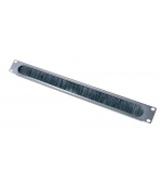 APC 1U Cable Pass-Thru w/ Brush Strip Black