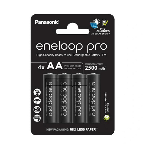 PANASONIC Eneloop pro Recharged AA / 2500mAh (Blistr 4ks)