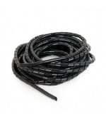 GEMBIRD Organizér kabelů, 10 m, black