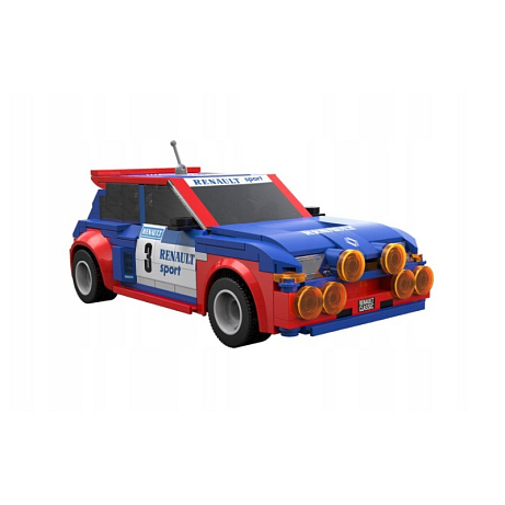 Programovatelná stavebnice RC auta Renault Maxi 5 Turbo - 282 dílků