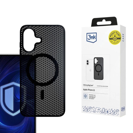 3mk ochranný kryt Cooling Magcase pro Apple iPhone 16