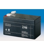 Baterie - CTM CT 12-1,2 (12V/1,2Ah - Faston 187), životnost 5let