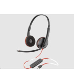 Poly Blackwire 3220 náhlavní souprava, USB-C/A adaptér, stereo (bulk)