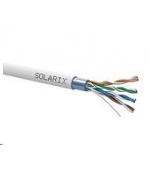 Instalační kabel Solarix FTP, Cat5E, drát, PVC, box 305m SXKD-5E-FTP-PVC