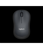 Logitech Wireless Mouse M220 Silent, black