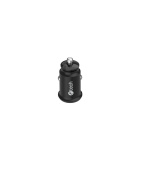 C-TECH Nabíječka do auta UCC-03, 2xUSB, černá