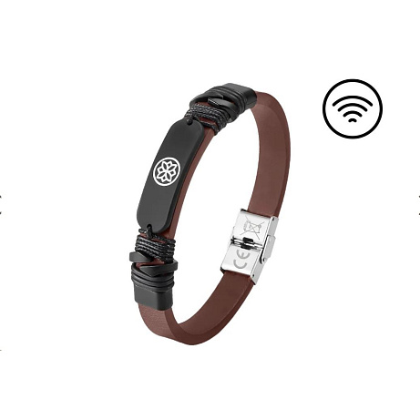 CARNEO PAY Fashion bracelet Iron spirit brown