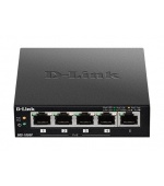 D-Link DES-1005P B1 5-Port 10/100 PoE Desktop Switch, 4x PoE+, 60W pro PoE