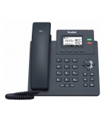 Yealink SIP-T31G IP telefon, 2,3" 132x64 grafický, 2x RJ45 10/100/1000, PoE, 2x SIP, s adaptérem
