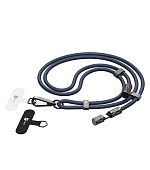 Snake Lanyard - Navy Blue
