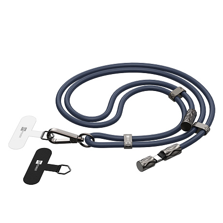 Snake Lanyard - Navy Blue