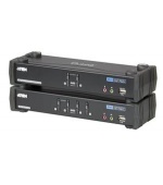 Aten 4-port DVI KVMP USB, usb hub,audio 7.1,kabely