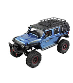 RC crawler 1:10 s navijákem - modrá metalíza
