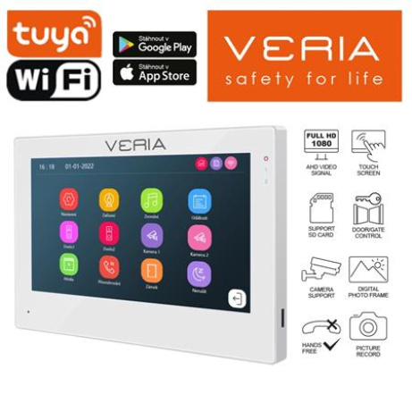 Veria LCD monitor videotelefonu 3001-W bílý