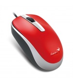 GENIUS myš DX-120, drátová, 1200 dpi, USB, červená