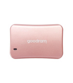 GOODRAM externí SSD HX200 500GB, USB-C 3.2 Gen2x2, (R:1500/W:900MB/s), růžová