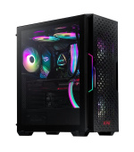 ADATA XPG case STARKER AIR Mid-Tower, bez zdroje, 1x 120mm + 1x 120mm ARGB, Černá