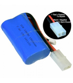 Akumulátor Li-ion 7,4V 1500mAh Tamiya vhodné pro loď Bismarck