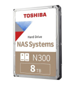 TOSHIBA HDD N300 NAS 8TB, SATA III, 512MB cache, BULK