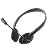 TRUST sluchátka s mikrofonem Primo Chat Headset, pro PC/laptop