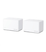 MERCUSYS Halo H80X(2-pack) WiFi6 Mesh (AX3000,2,4GHz/5GHz,3xGbELAN/WAN)