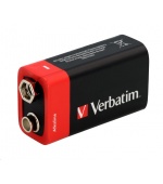 VERBATIM Alkalické baterie 9V, 1 PACK , 6LR61