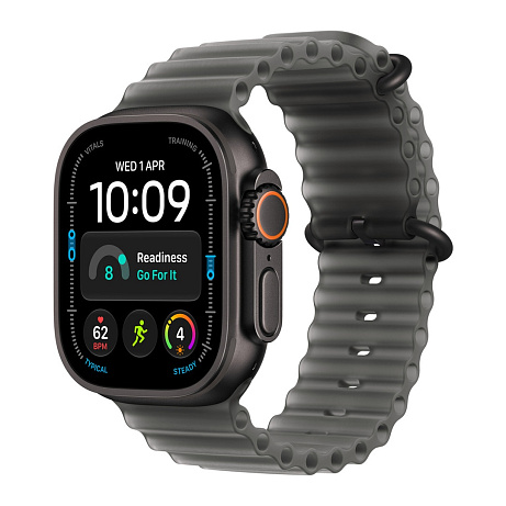 WATCH Ultra 4 49 Black TC/Tr.Black Ocean Band