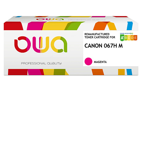 OWA Armor toner kompatibilní s Canon CRG-067H M, 2350st, červená/magenta
