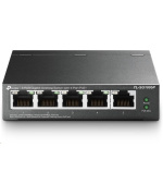 TP-Link switch TL-SG1005P (5xGbE, 4xPoE+, 65W, fanless)