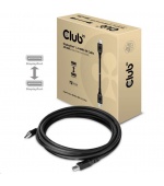 Club3D Kabel certifikovaný DisplayPort 1.4, HBR3, 8K60Hz (M/M), 5m, 28 AWG