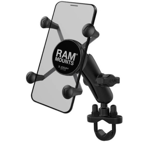 RAM sestava - malý držák X-Grip se středním ramenem a úchytem U-Bolt na průměr 0,50 "až 1,25"
