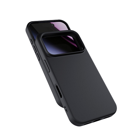 Epico Silicone TPU Mag+ Case iPhone 17 Pro - černá