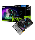 PNY VGA Nvidia GeForce RTX 5070 Ti 16GB ARGB OC Triple Fan, RTX 5070 Ti OC, 16GB GDDR7, 3x DP, 1x HDMI