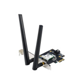 ASUS PCE-BE6500 WiFi 7 PCIe Adaptér, Bluetooth 5.4, PCIe 1x Slot, WPA3