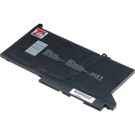 Baterie T6 Power pro Dell Latitude 7280, 7290, 7380, 7390, 7480, 7490, 3600mAh, 41Wh, 3cell, Li-pol