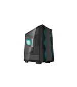 DEEPCOOL Case CC560 V2, ATX, Průhledná bočnice, 4x120mm Fan, černá