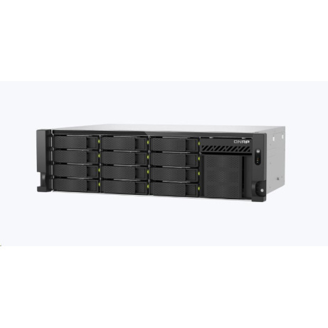 QNAP TS-h1655XeU-RP-8G (8C/AtomC5125/2,8GHz/8GBRAM/12xSATA/4xE1.S/M.2/2x2,5GbE/1x10GbE/2xUSB3.2/2xPCIe/RP)