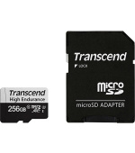 TRANSCEND MicroSDXC karta 256GB 350V, High Endurance
