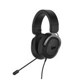ASUS sluchátka TUF Gaming H3 Gun Metal, Gaming Headset, černo-šedá