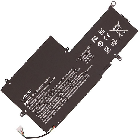 2-POWER Baterie 11,4V 4800mAh pro HP Spectre Pro x360 G1, Spectre X360 13-4000 series